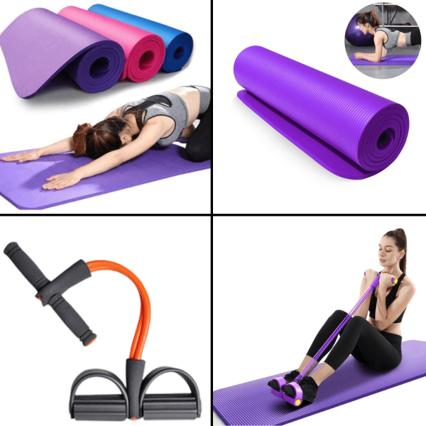 Yoga Mat + Rubber Body Trimmer