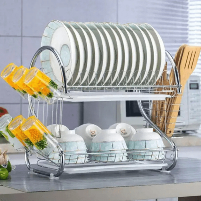 2 Layer Dish Drainer - Image 1