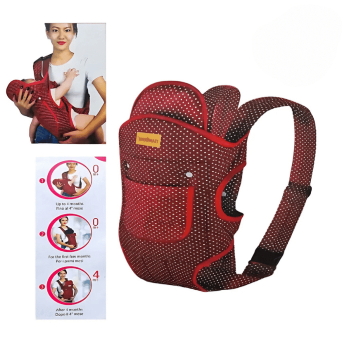 AAYAT Cotton Baby Carrier Bag for Newborns - Image 1