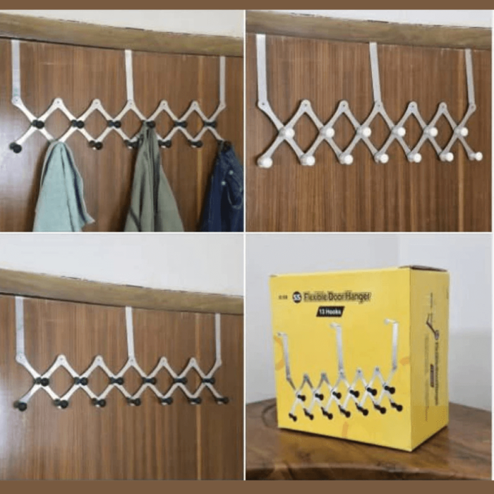 Stainless Steel Flexible Door Hanger - Image 1