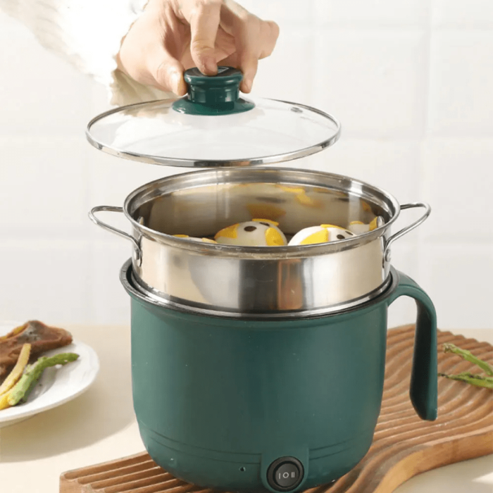 Double Layer Mini Cooking Hot Pot-1 Double Layer Mini Cooking Hot Pot - Image 1