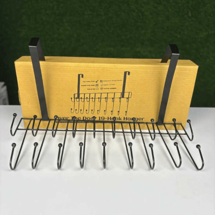 Over The Door 19-Hook Hanger - Image 1