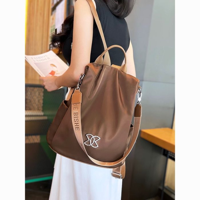 Women Large Capacity Outdoor Tote Bag ( coffee - brown ) Women Large Capacity Outdoor Tote Bag ( Coffee / Brown ) - Image 1
